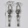 Stainless Steel Geometric Skull Round Closed Septum Lip Ring Puncture Accessories Electroplated