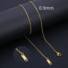 Stainless Steel Geometric Snake Bone Chain Necklace With Pendant For Unisex Electroplating Style