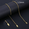 Stainless Steel Geometric Snake Bone Chain Necklace With Pendant For Unisex Electroplating Style