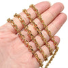 Stainless Steel Geometric Solid Color Electroplated Chain Necklace And Bracelet For Men