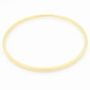 Stainless Steel Geometric Square Line Electroplated Ring And Stackable Bracelet
