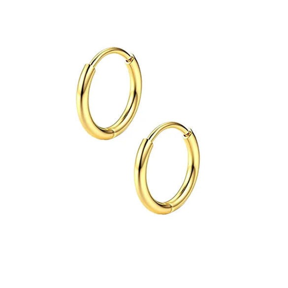 Stainless Steel Geometric Star And Moon Ear Cuffs Electroplated Light Luxury Women's Earrings