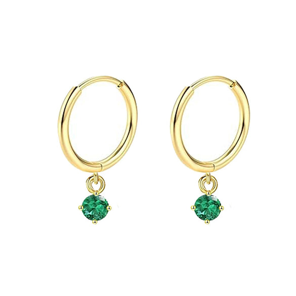 Stainless Steel Geometric Star And Moon Ear Cuffs Electroplated Light Luxury Women's Earrings