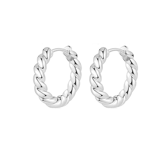 Stainless Steel Geometric Star And Moon Ear Cuffs Electroplated Light Luxury Women's Earrings