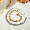 Stainless Steel Geometric Style Electroplated Women's Bracelet Jewelry