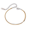 Stainless Steel Geometric Style Electroplated Women's Bracelet