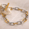 Stainless Steel Geometric Style Electroplated Women's Bracelet