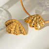 Stainless Steel Geometric Style Electroplated Women's Earrings