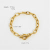 Stainless Steel Geometric Style Electroplating Women's Jewelry Bracelet Ring