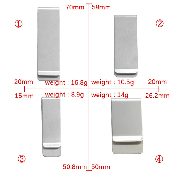 Stainless Steel Geometric Tie Clip Jewelry Accessories Polish Style Unisex