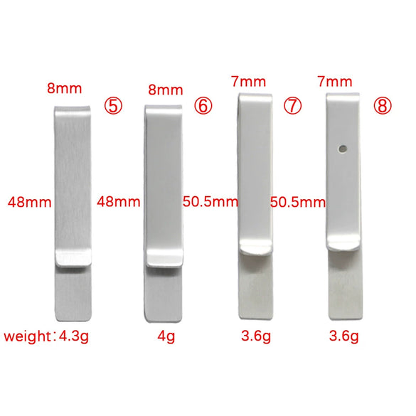 Stainless Steel Geometric Tie Clip Jewelry Accessories Polish Style Unisex