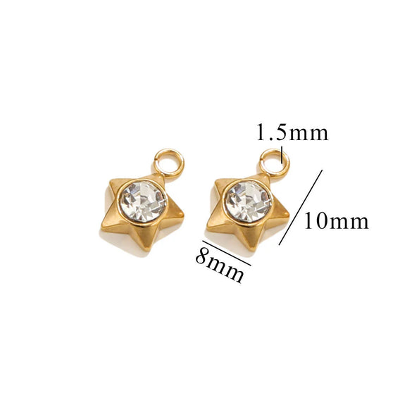 Stainless Steel Geometric Totem Handmade Electroplated Clavicle Chain Necklace Bracelet Accessories