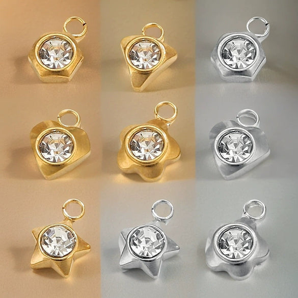 Stainless Steel Geometric Totem Handmade Electroplated Clavicle Chain Necklace Bracelet Accessories