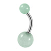 Stainless Steel Geometric Unisex Umbilical Ring