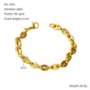 Stainless Steel Geometric Unlimited Symbol Electroplated Fashion Unisex Bracelet Jewelry
