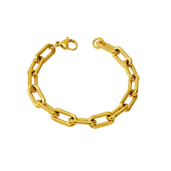 Stainless Steel Geometric Unlimited Symbol Electroplated Fashion Unisex Bracelet Jewelry