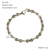 Stainless Steel Geometric Unlimited Symbol Electroplated Fashion Unisex Bracelet Jewelry