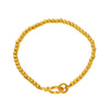 316L Stainless Steel Geometric Women's Bracelet With Electroplating And Round Buckle Steel Ball Design
