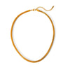 Stainless Steel Geometric Woven Chain Necklace For Women