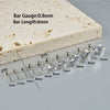 Stainless Steel Geometric Zircon Stud Earrings With Polishing Treatment