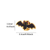 Stainless Steel Ghost Pumpkin Bat And Cat Brooches Electroplated Decorative Metal Badges For Unisex Clothing And Bags