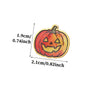 Stainless Steel Ghost Pumpkin Bat And Cat Brooches Electroplated Decorative Metal Badges For Unisex Clothing And Bags