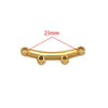 Stainless Steel Glossy Geometric Welding Multiring Jewelry Connector For Earrings Necklace Bracelet