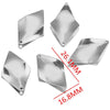 Stainless Steel Gold Electroplated Deformed Uneven Sequin Round Earrings Jewelry Accessories