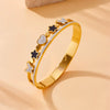 Stainless Steel Gold Plated Fashion Love Butterfly Fivepointed Star Bracelet Accessories