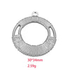 Stainless Steel Gold Plated Handmade Diy Necklace Pendant With Electroplating Technology