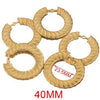 Stainless Steel Gold Plated Handmade Diy Necklace Pendant With Electroplating Technology