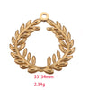 Stainless Steel Gold Plated Handmade Diy Necklace Pendant With Electroplating Technology