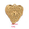 Stainless Steel Gold Plated Handmade Diy Necklace Pendant With Electroplating Technology