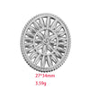 Stainless Steel Gold Plated Handmade Diy Necklace Pendant With Electroplating Technology
