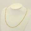 Stainless Steel Gold Plated Nonfading Necklace Push Chain Clip Bead Chain Furnace Vacuum Electroplated