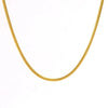 Stainless Steel Gold Plated Nonfading Necklace Push Chain Clip Bead Chain Furnace Vacuum Electroplated