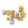 Stainless Steel Gold Plated Small Bell Pendant Jewelry Accessories