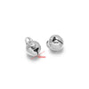 Stainless Steel Gold Plated Small Bell Pendant Jewelry Accessories