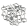 Stainless Steel Gold Plated Sshaped Fish Pattern Buckle Hook Jewelry Making Bracelet Necklace Connector