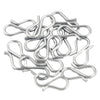 Stainless Steel Gold Plated Sshaped Fish Pattern Buckle Hook Jewelry Making Bracelet Necklace Connector