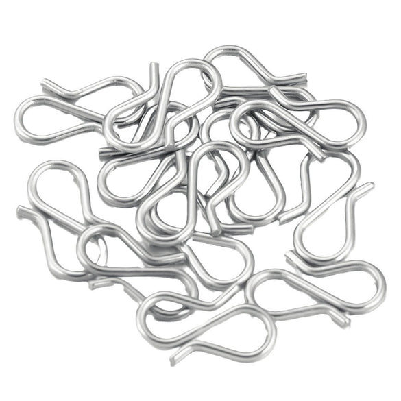 Stainless Steel Gold Plated Sshaped Fish Pattern Buckle Hook Jewelry Making Bracelet Necklace Connector