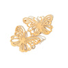 Stainless Steel Gold Plated Sweet Butterfly Animal Zodiac Earrings For Women