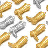 Stainless Steel Goldplated Cast Shoes Pendant For Necklace And Bracelet Accessories