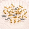 Stainless Steel Goldplated Fish Pattern Spacer Ball Dragon Boat Diy Bracelet Spare Accessories