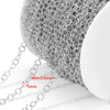 Stainless Steel Goldplated Oshape Chain Jewelry Necklace Accessories