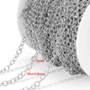 Stainless Steel Goldplated Oshape Chain Jewelry Necklace Accessories