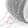 Stainless Steel Goldplated Oshape Chain Jewelry Necklace Accessories