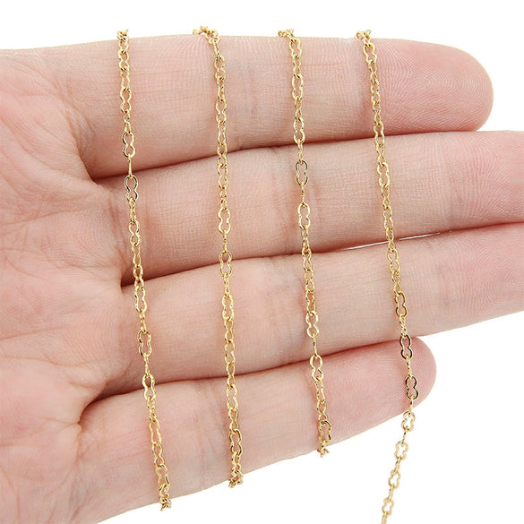 Stainless Steel Gourd Chain Electroplated 18K Bracelet Jewelry Accessories