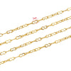 Stainless Steel Gourd Chain Electroplated 18K Bracelet Jewelry Accessories