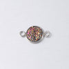 Stainless Steel Gypsophila Pendant Connector Diy Jewelry Accessories